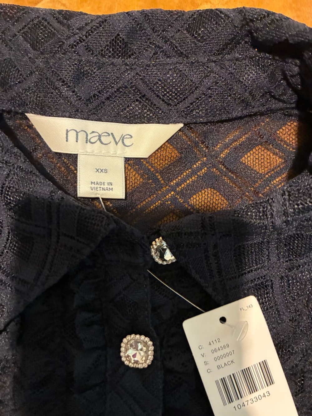 Maeve Puff-Sleeve Cropped Swing Top - Picture 6 of 6